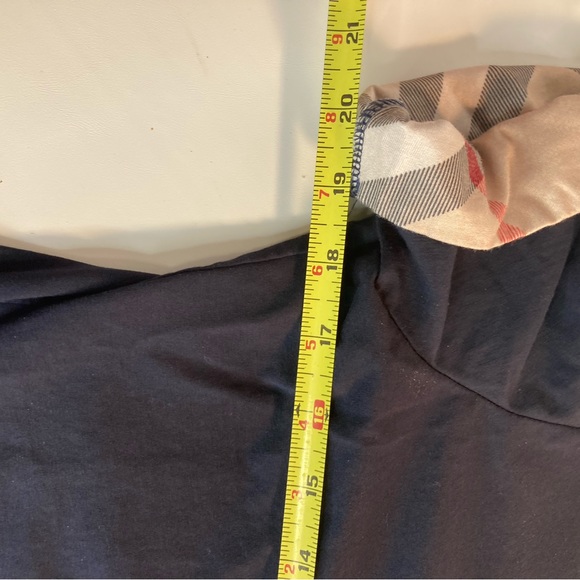 Burberry London England blue t shirt 2xl p juniors? Measurements in picture - Picture 5 of 9